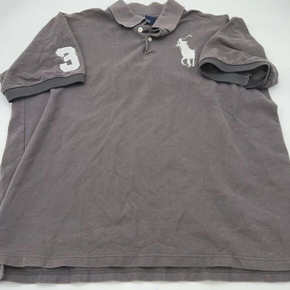 Polo Ralph Lauren Big Pony Short Sleeve Shirt Size 2X  Gray - Picture 1 of 4
